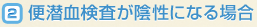 便潜血検査が陰性になる場合