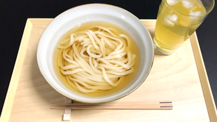 素うどん