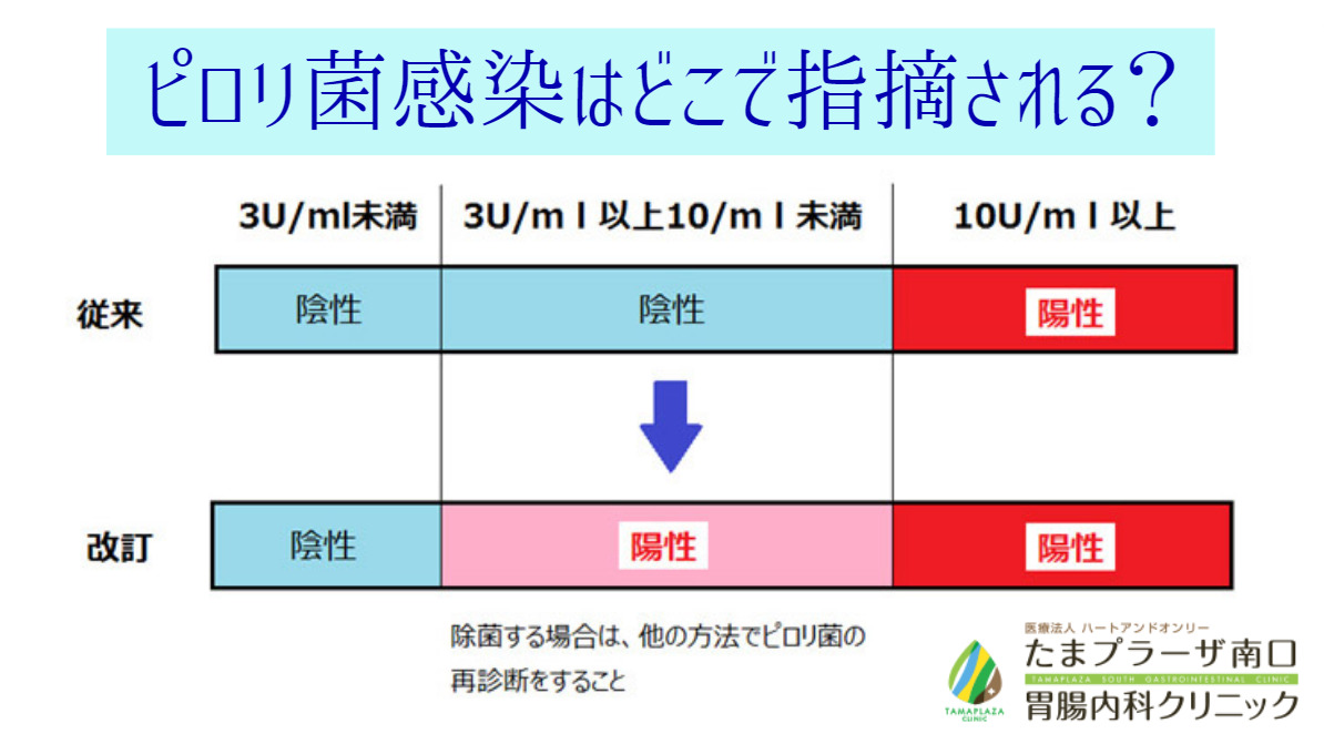 ピロリ菌の感染はどこで指摘されるの？